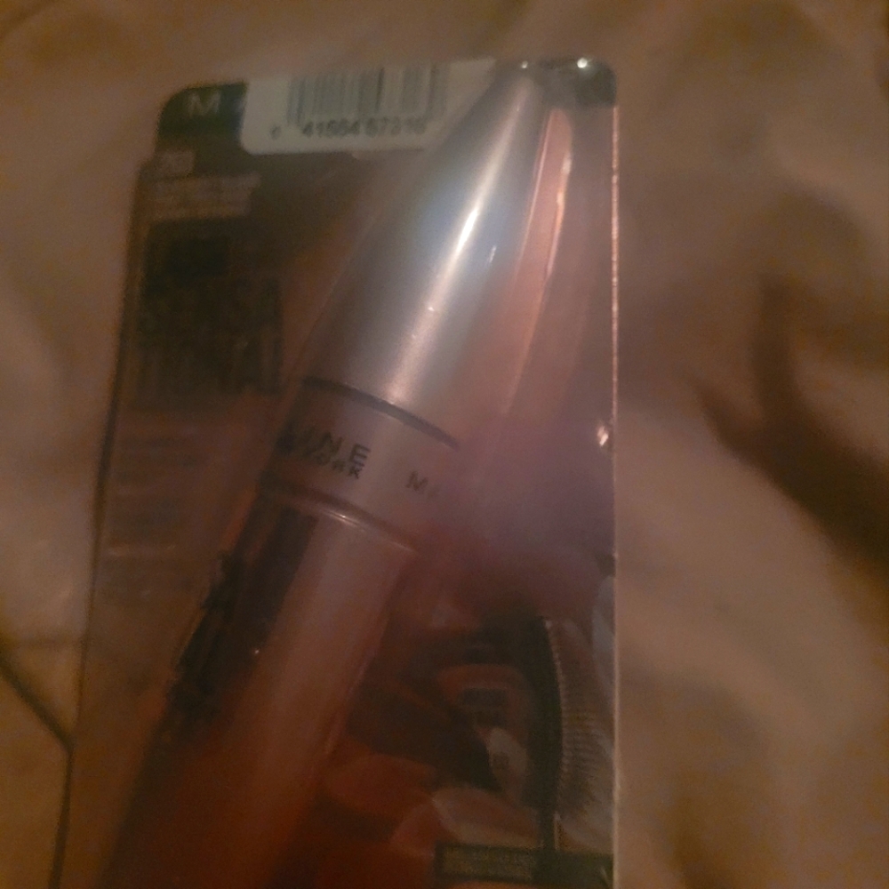 Maybelline Mascara in Silver Packaging Unopened
